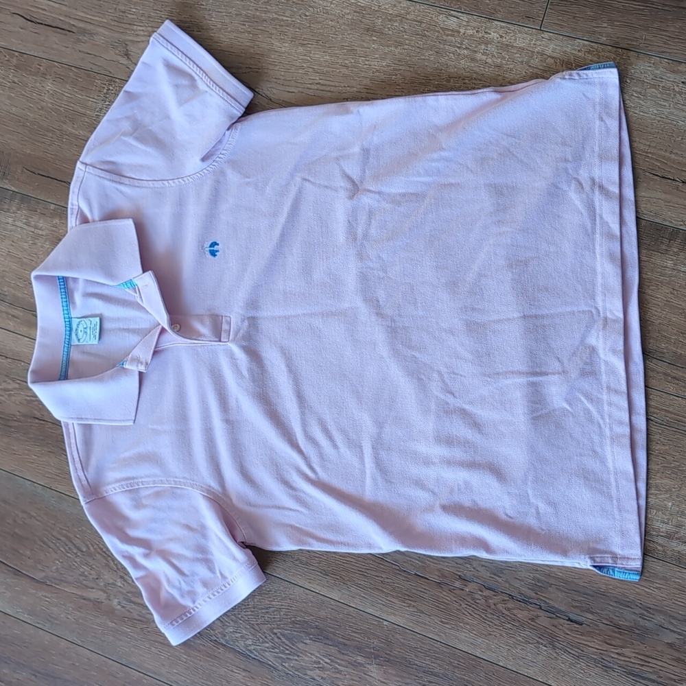 Brooks Brothers Pink Slim Fit Polo - M